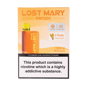 Lost Mary DM1200 Disposable Vape - Triple Mango 