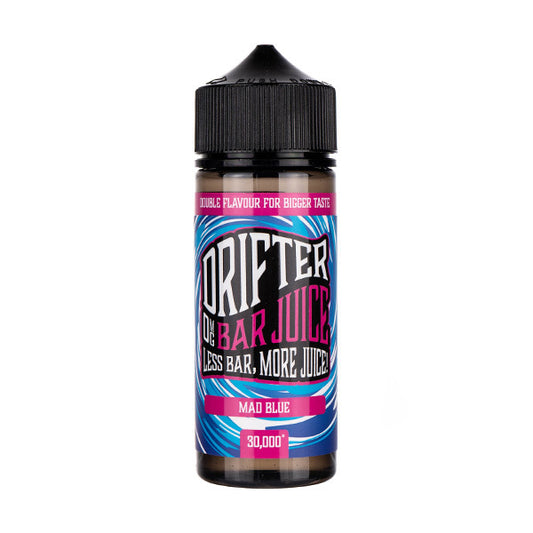 Mad Blue 100ml (50/50) Shortfill E-Liquid by Drifter