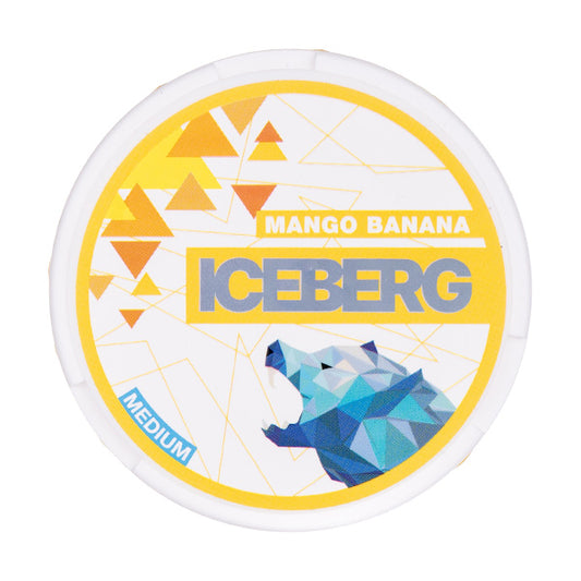 Mango Banana Nicotine Pouches by Iceberg