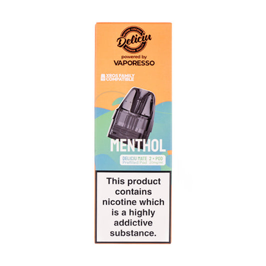 Menthol Deliciu Mate Prefilled Pods by Deliciu