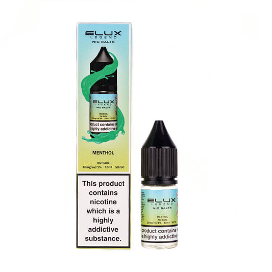 Menthol Nic Salt E-Liquid by Elux Legend