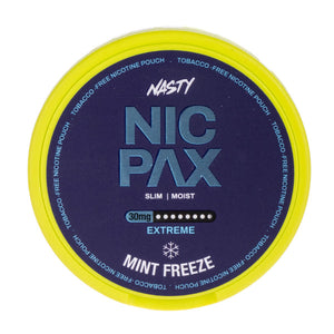 Mint Freeze Nicotine Pouches by Nasty Nic Pax - 30mg 