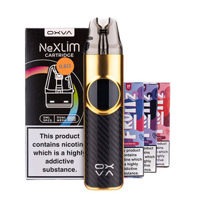 OXVA NeXlim Pod Kit Bundle - Black Gold