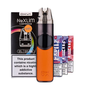 OXVA NeXlim Pod Kit Bundle - Coral Orange