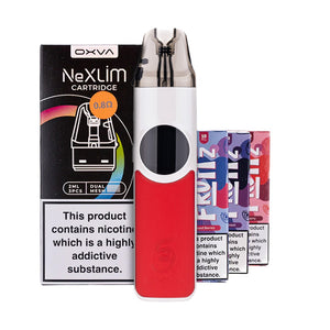 OXVA NeXlim Pod Kit Bundle - Glory Red