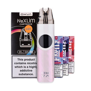 OXVA NeXlim Pod Kit Bundle - Pearl Pink