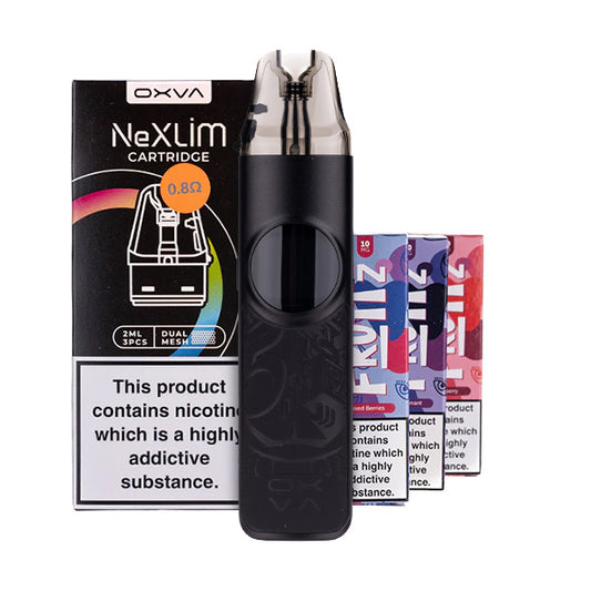 OXVA NeXlim Pod Kit Bundle - Power Black