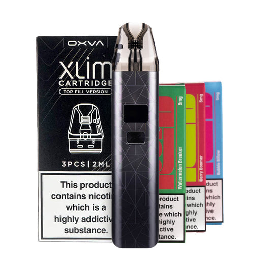 OXVA Xlim Classic Edition Bundle - Black Silver