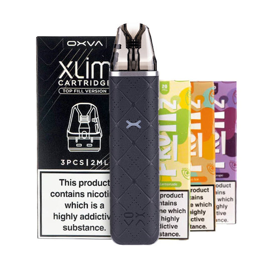 OXVA Xlim Go Pod Kit Bundle - Dark Grey