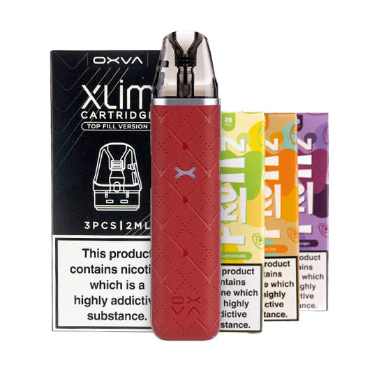 OXVA Xlim Go Pod Kit Bundle - Red