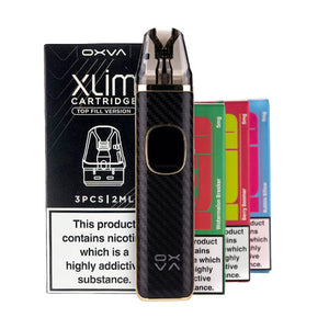 OXVA Xlim Pro 2 Bundle - Black Carbon