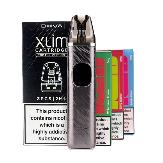 OXVA Xlim Pro 2 Bundle - Platinum Grey