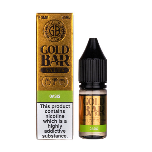 Oasis Nic Salt E-Liquid by Gold Bar