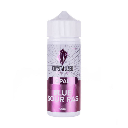 Opal Blue Sour Ras 100ml (50/50) Shortfill E-Liquid by Crystalized