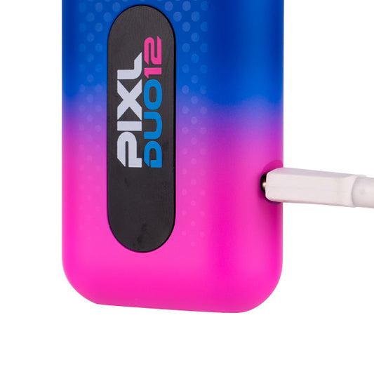 Pixl Duo 12 Disposable Vape - Charging