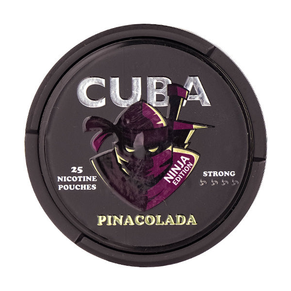 Pina Colada Cuba Ninja Nicotine Pouches - Tobacco Free Nicotine | Vape ...