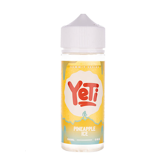 Pineapple Ice 100ml Shortfill E-Liquid by Yeti Summit