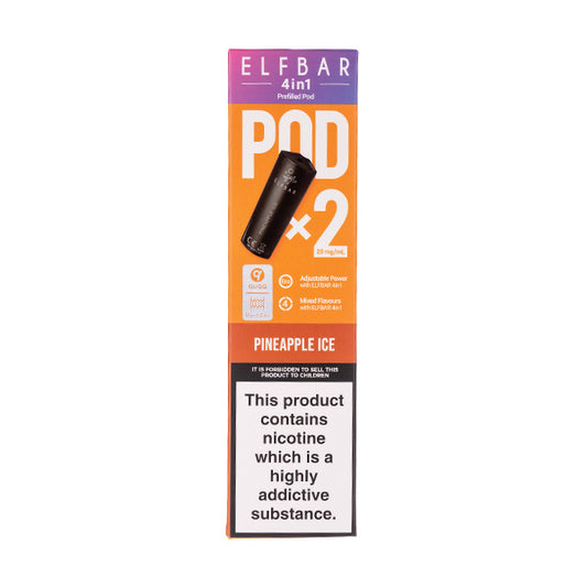 Pineapple Ice 4 in 1 Prefilled Pods by Elf Bar
