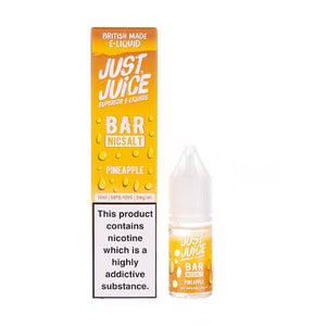 Orange & Clementine Bar Nic Salt E-Liquid by Just Juice