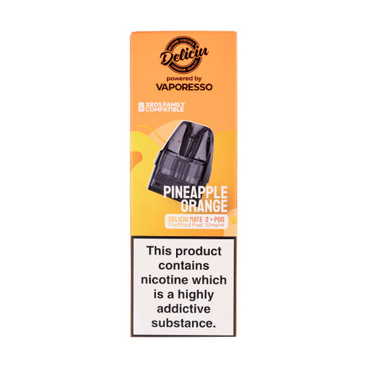 Pineapple Orange Deliciu Mate Prefilled Pods by Deliciu