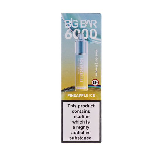 Feoba Big Bar 6000 Disposable Vape - Pineapple ice