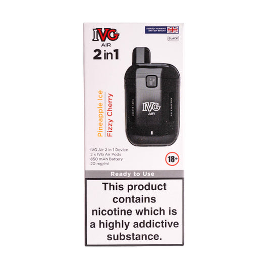 IVG Air 2-in-1 Pod Kit - Black Kit