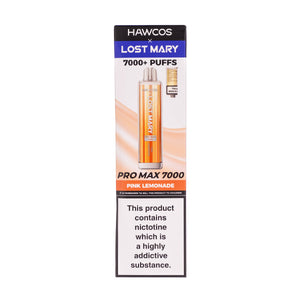 Lost Mary x Hawcos Pro Max 7000 Disposable Vape - Pink Lemonade