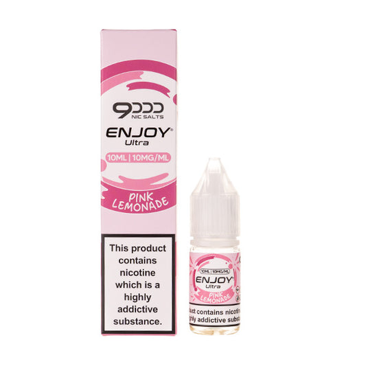 Pink Lemonade Nic Salt E-Liquid by Enjoy Ultra 9000