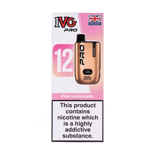 IVG Pro 12 Disposable Vape - Pink Lemonade