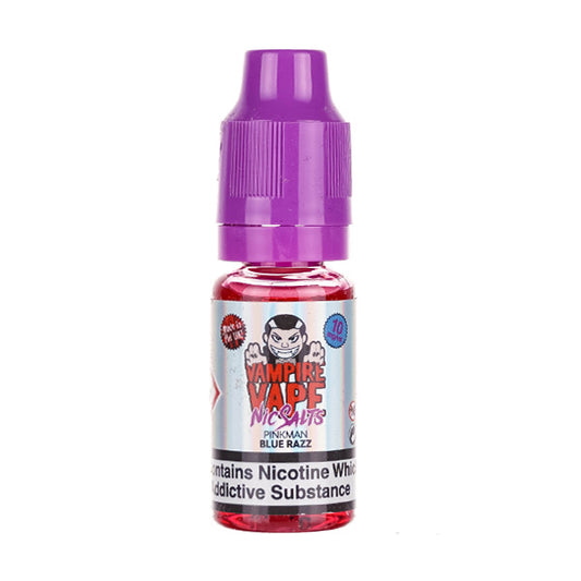 Pinkman Blue Razz Nic Salt E-Liquid by Vampire Vape 10mg