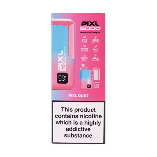 Pixl 6000 Disposable Vape - Pixl Dust