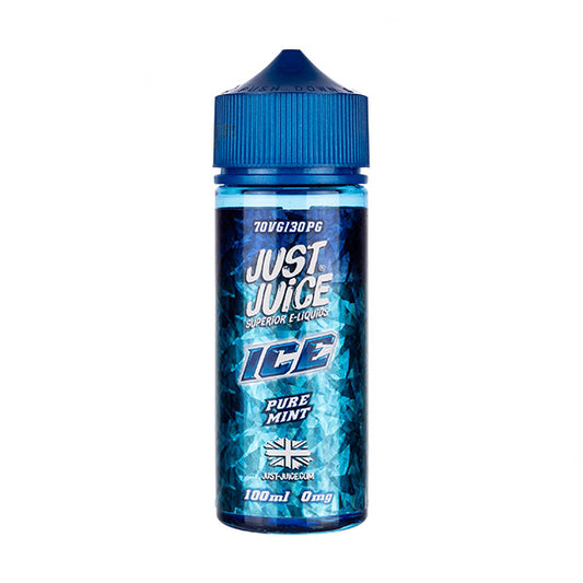 Pure Mint 100ml Shortfill E-Liquid by Just Juice Ice