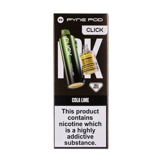 Cola Lime Pyne Pod Click 10000 Pod & Bottle