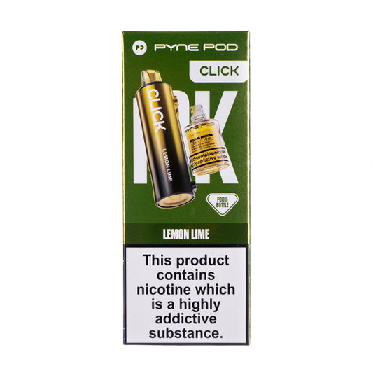 Lemon Lime Pyne Pod Click 10000 Pod & Bottle