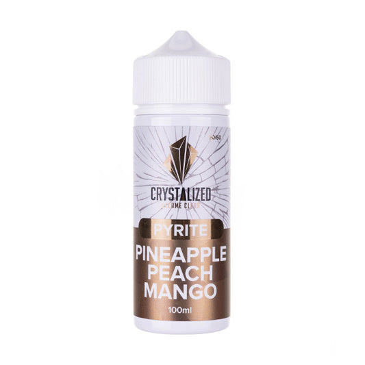 Pyrite Pineapple Peach Mango 100ml (50/50) Shortfill E-Liquid by Crystalized