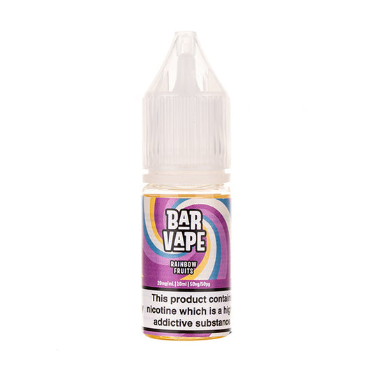 Rainbow Fruits Nic Salt E-Liquid by Bar Vape