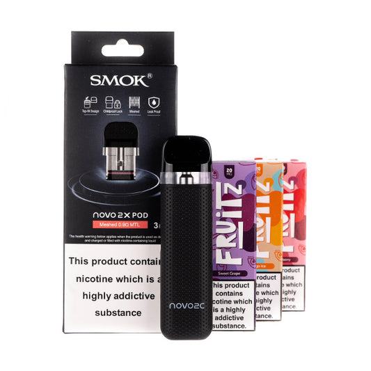 SMOK Novo 2C Pod Kit Bundle - Black