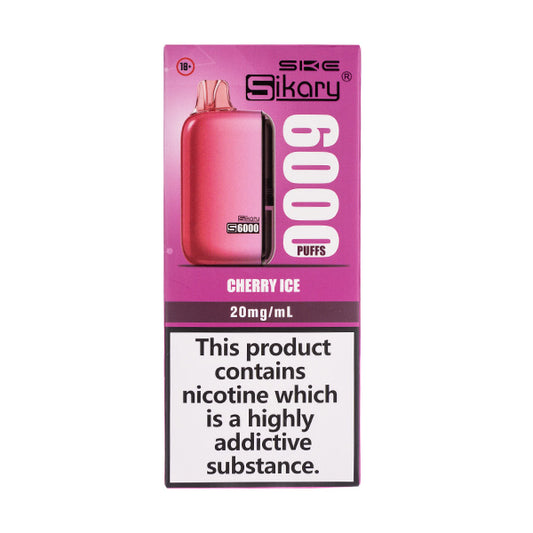 Sikary S6000 Disposable Vape Cherry Ice