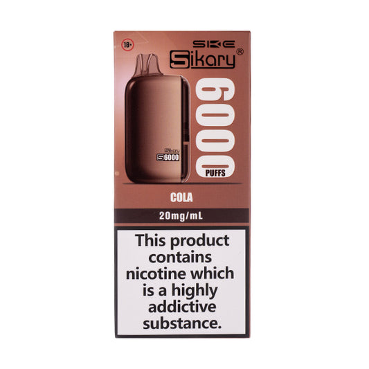 Sikary S6000 Disposable Vape Cola