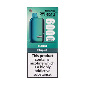 Sikary S6000 Disposable Vape Menthol