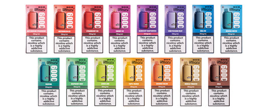 Sikary S6000 Disposable Vape - 15 Flavours