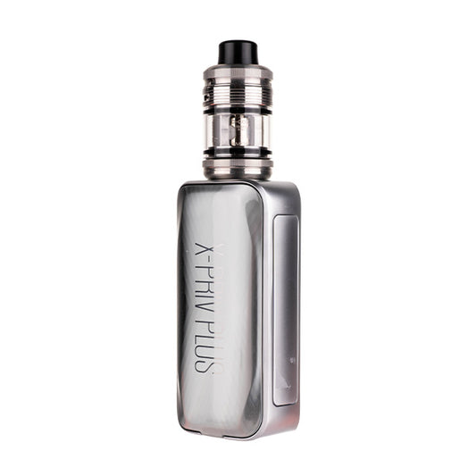 Smok X-Priv Plus Vape Kit - Silver Lines