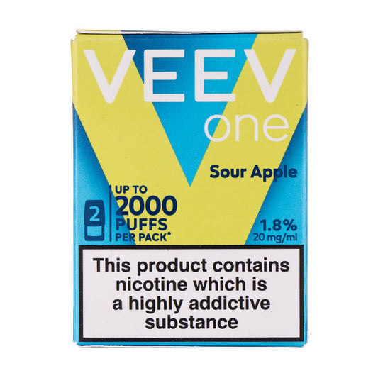 Sour Apple Veev One Prefilled Pods by Veev