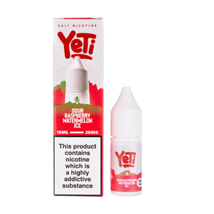 Sour Raspberry Watermelon Ice Nic Salt E-Liquid by Yeti Summit Series