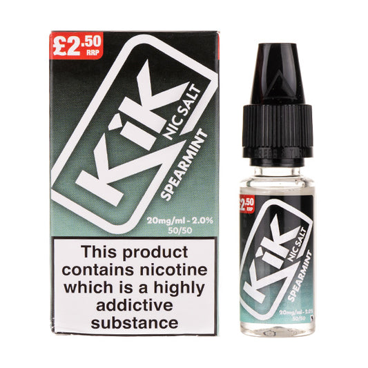 Spearmint Nic Salt E-Liquid by Kik