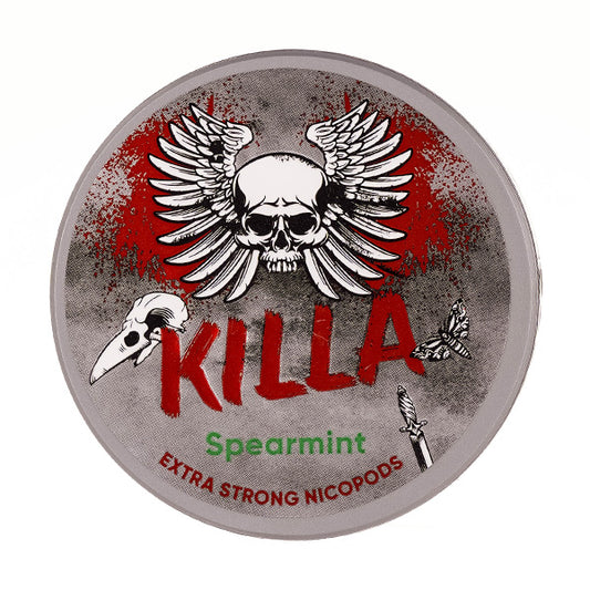 Killa Spearmint Nicotine Pouches | Vape Superstore