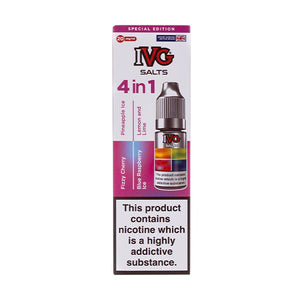 Special Edition 4 in 1 (4 x 10ml) Nic Salt E-Liquid by IVG