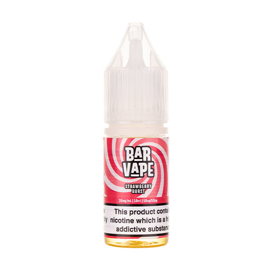 Strawberry Burst Nic Salt E-Liquid by Bar Vape