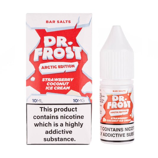 Strawberry Coconut Ice Cream Nicotine Salt E-Liquid by Dr Frost