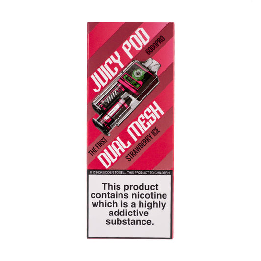 Juicy Pod 6000 Pro Disposable - strawberry ice